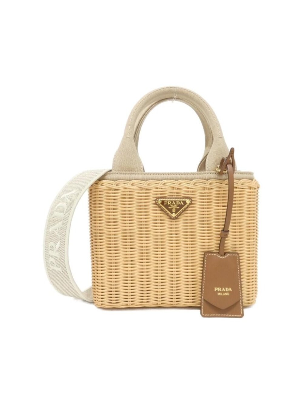 Prada Bag Handbag Gold